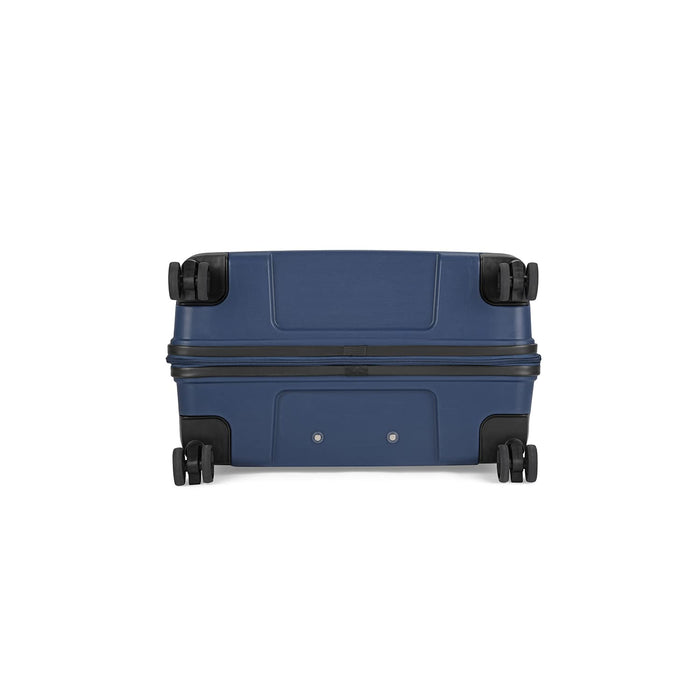 Jude 56cm Polypropylene Hardsided Cabin Luggage 8W Blue Strolley