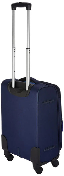 Polyester 58 cms Blue Softsided Cabin Luggage (TRIGON554WBLU)