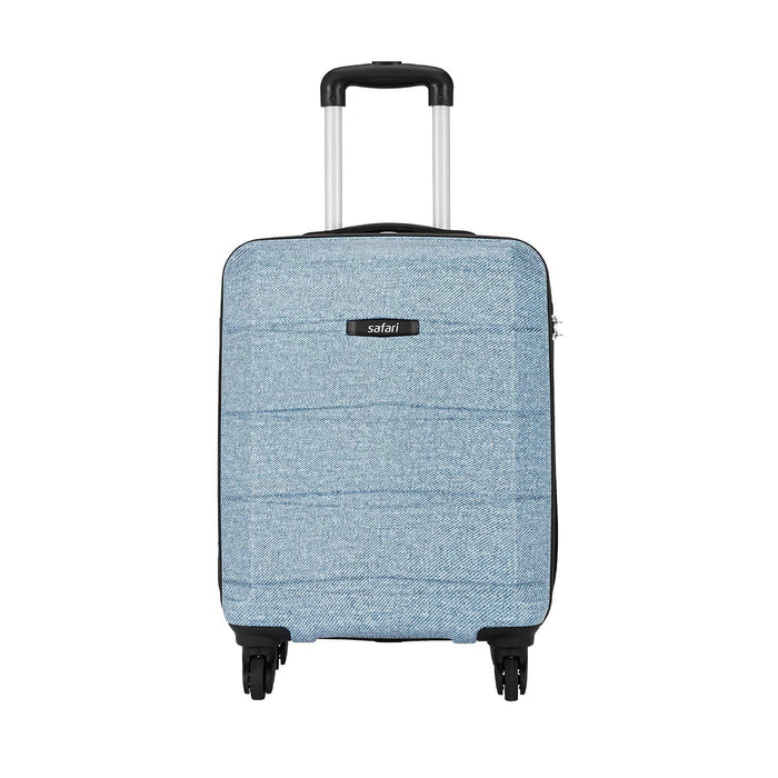 Blue Hardsided Cabin Luggage, Approved for Most budgeted Airlines