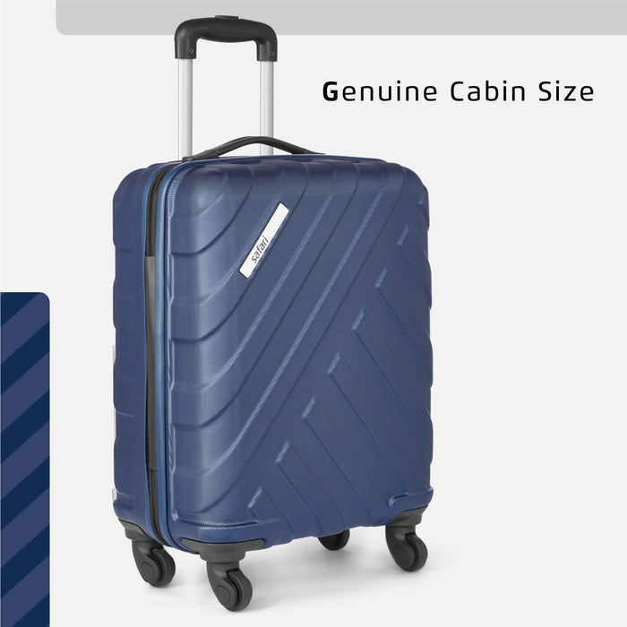 Polycarbonate 53 cms Midnight Blue Hardsided Cabin Luggage