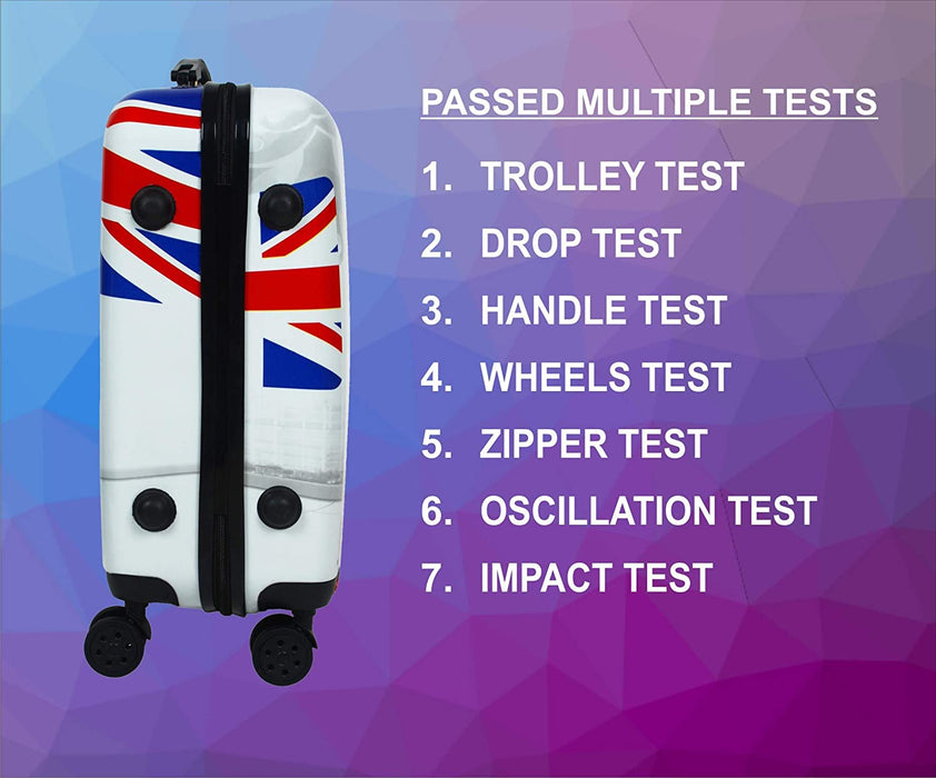 Tramp & Badger Polycarbonate Hard Trolley Bag