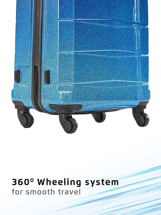 Printed Hardsided Super-Size Gradient 65cm 4W Printed Trolley Bag