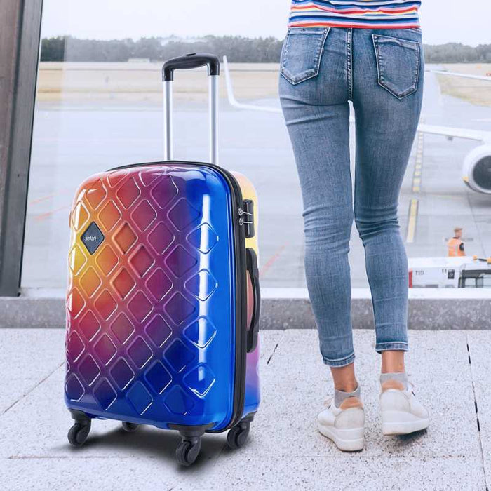 Small Cabin Luggage (56 cm) - MOSAIC 56 4W PRINTED - Multicolor